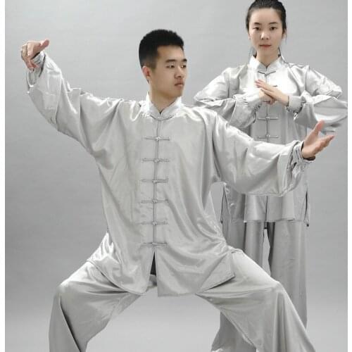 Tai Chi Uniform Competition Stage Dress Wushu Martial Arts Clothing Women Taiji Morning Exercise Clothes Men Kung Fu Suit Set 90