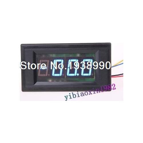 1pcs DC 200mV 3 1/2 Blue LED Digital Volt Panel Meter DC 200mV