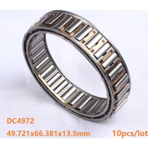 10pcs/lot DC4972 One Way Clutch Bearing Needle Roller Bearing sprag free wheels type 49.721x66.381x13.5mm