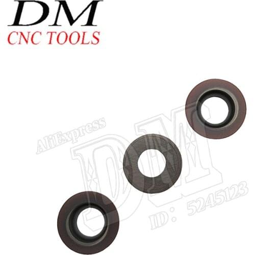 10pcs RPMW1003MO VP15TF Round Indexable Carbide Cutting Insert R5 Milling Insert for Machining Stainless Steel