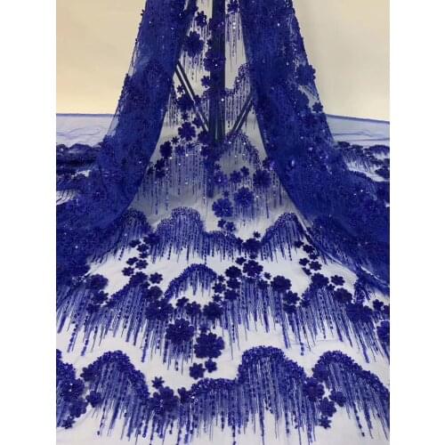 African Lace Fabric 2021 High Quality Lace Bride French Sequin Ghana Lace Fabric, Nigeria Party Dress D3813