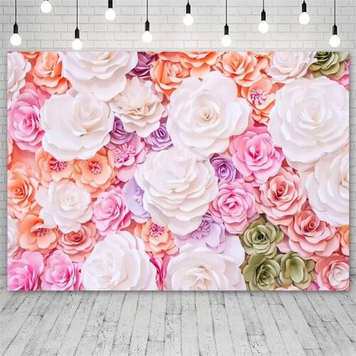 Avezano Valentines Day Backdrops Flowers Rose Lover Wedding Photography Backgrounds Photoshoot Studio Photozone Photocall Decor