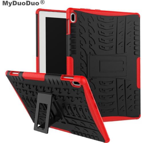 Newest Case For Lenovo Tab 4 10 TB-X304L TB-X304F TB-X304N Armor Hard Cover Heavy Duty 2 in 1 Hybrid Rugged TPU+PC Tablets Shell