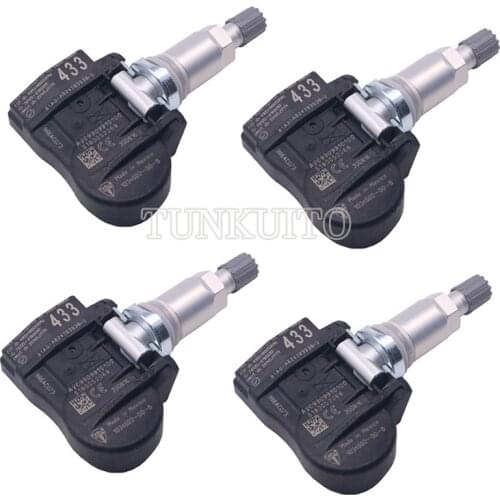 4pcs / Set 103460200A For Tesla Model S Model Y Car Model X 3 ABS TPMS 433MHZ Tesla Tire Pressure Sensor