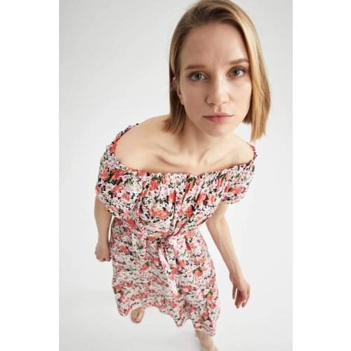 Летние платья с открытыми плечами DeFacto China At AliExpress