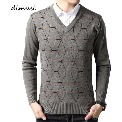 Мужские вязаные пуловеры DIMUSI China At AliExpress