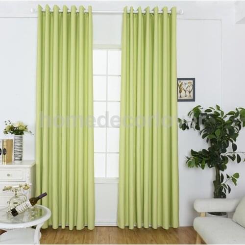 Elegant Grommet Curtain Panel Pinch Pleat Curtain Blackout #Green 140x245cm/100x250cm