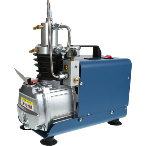 220V 300BAR 30MPA 4500PSI Electric Air Compressor High Pressure Air Pump for Pneumatic Airgun Scuba Rifle PCP Inflator