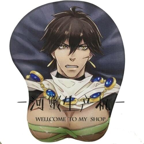 FGO Fate/Grand Order Ozymandias 3D Bust Mouse Mat Mouse Pad Cosplay Limited computer stuffed new hot fashion creative