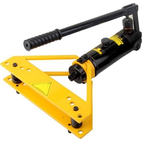 HHW-1A Manual hydraulic pipe bender 6T Hydraulic Pipe Bending Tool Hydraulic Bender With 4 Pairs of Molds (3/8", 1/2", 3/4",1 ")