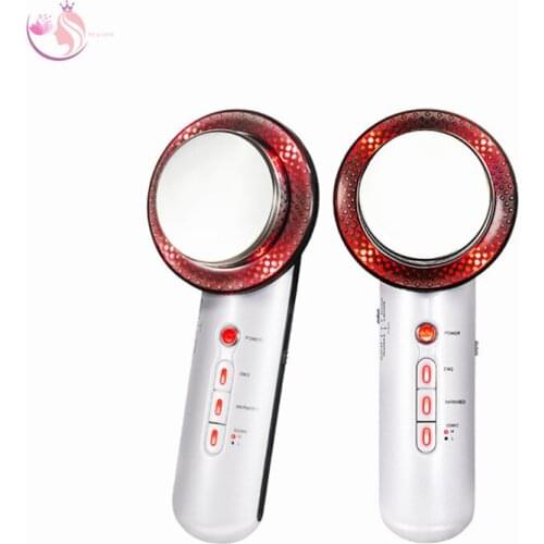 Hot 3 in 1 EMS Ultrasound Cavitation Body Slimming Massager Lipo Fat Burner Machine Facial Lifting Weight Loss Beauty Machine