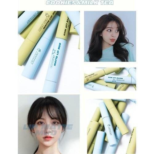 ATORS Lip Mud Matte Velvet Lip Glaze Female Lipstick Niche Chinese Brand 8 Colors