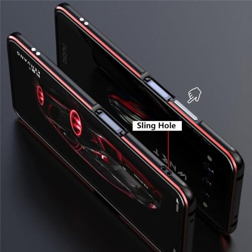 Metal Frame Edge Hard Phone Case Shockproof Bumper for Nubia Z20 Accessories Protective Housing Shell Frame Case for Nubia Z20