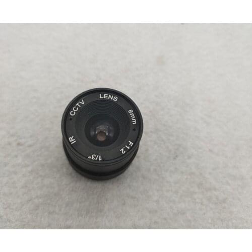 CS Camera lens 1 Megapixel HD 8mm 12mm 16mm Fixed Iris IR CCTV Lens CS Mount For 720P / 960P Security Camera