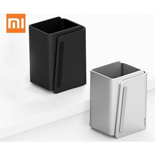 Original Xiaomi Youpin Pen Container Pen Holder Desktop Storage Aluminum Alloy Brush Pot Pencil Vase Brush Barrel Holder Office