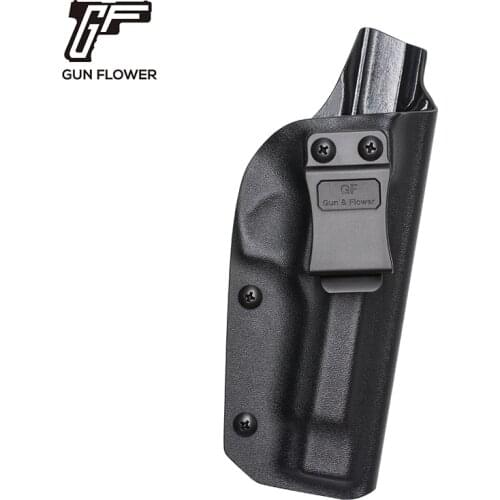 Gun&Flower Inside Concealed Carry Waistband Pistola Belt Clip Accessories KYDEX Holsters for Beretta 92FS Handguns