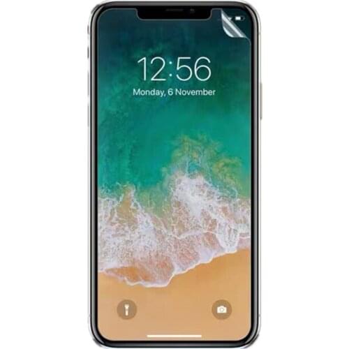 100pcs HD Clear Front LCD Screen Protector Back Cover Protective Pet Film for iphone 11 pro max x s xr ip xs max Shield ecran