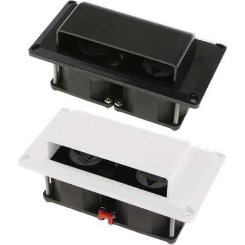 Caravan Motorhome Trailer Side Air Vent Ventilation Exhaust Fan RV White DC 25W for Camper Motorhome Trailer Boat Marine Yacht