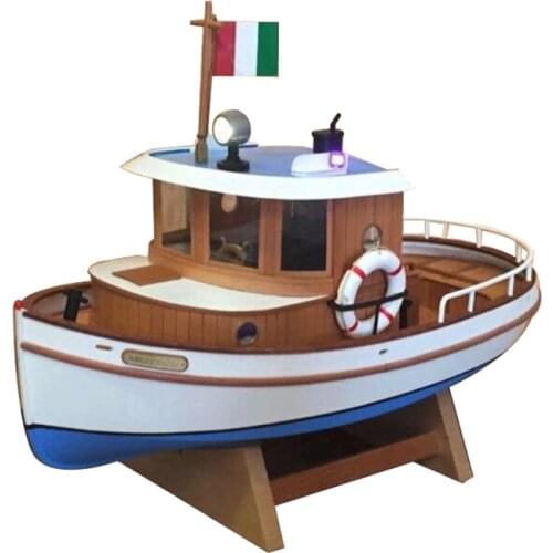 1/18 Xiaomeng Tow M2 Yacht DIY Manual Remote Control Boat Model Kit