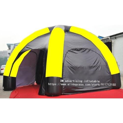 13ft 4m Giant Inflatable 4 Legs Tent With Blower Bar Pub Dome With Free Shipping For Event Party Decoration