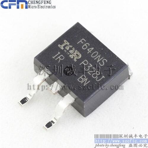 5pieces IRF640 IRF640 IRF640TRLPBF IR TO-263