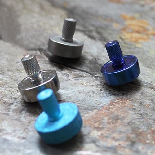 Titanium Alloy Gyro Outdoor Decompression Toy EDC Titanium Top Gyro