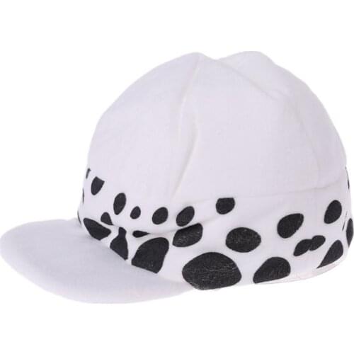 Cosplay One Piece Trafalgar Law Cap Halloween Gift Anime Doctor Hat New