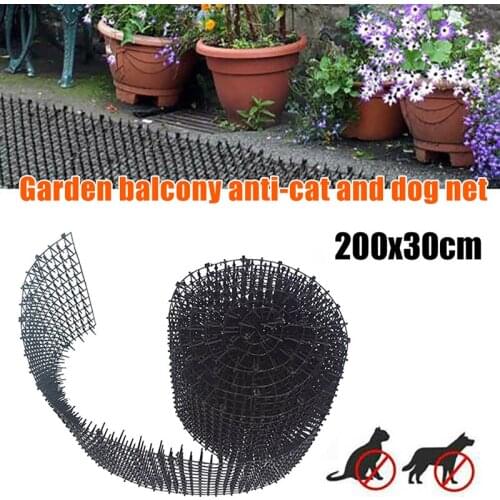 Garden Balcony Anti-cat Anti-dog Mat Cat Scat Mat Plastic Prickle Net Digging Stopper Keep Cat Dog Away