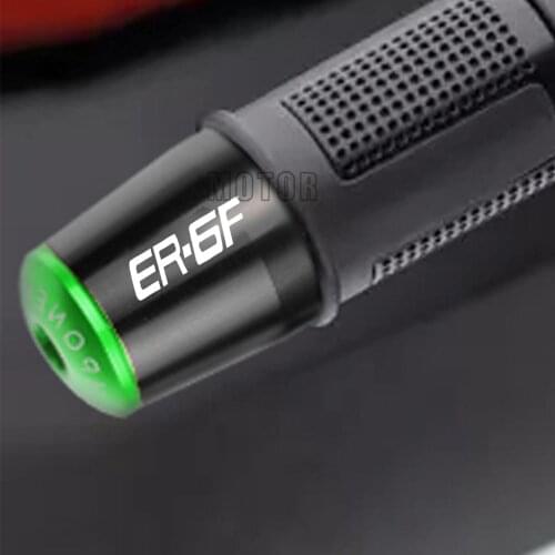 Motorcycle Handlebar Grip Ends For Kawasaki ER6F ER-6F 2006 2007 2008 2009 2010 2011 2005 Motorbike Handlebar End Caps Cover