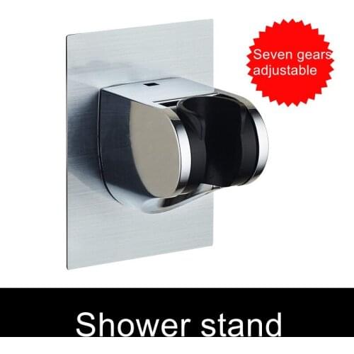 New Arrival Shower Head Holder Wall Mounted Shower Holder Bathroom Accessory 7-Speed Adjustable Shower Bracket Easy To Use