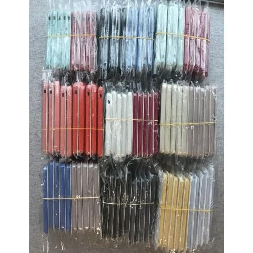 100Pcs/lot Original Silicone Case For Phone i5 SE 6 6s 7 8 plus iX XS XR XS MAX Phone i11 pro MAX Cover case with Packaging