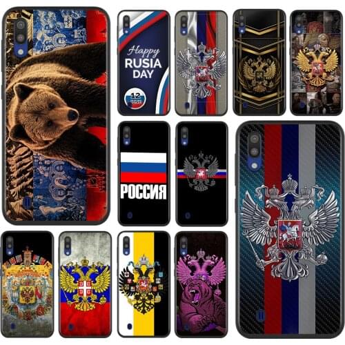 Russian Flag Totem For Samsung Galaxy A90 A80 A70 S A60 A50S A30 S A40 S A2 A20E A20 S A10S A10 E Soft Phone Case