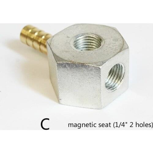 Coolant Tube Thread 3/8" Universal Adjustable Direction Cooling Pipe With Switch Magnetic Base Valves Air Oil Water Pipe 1PC