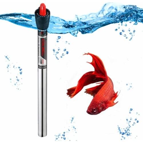 Aquarium Heater Stainless Steel Submersible Fish Tank Water Heater Adjustable Temperature Controller For Fish Turtle 50-500w