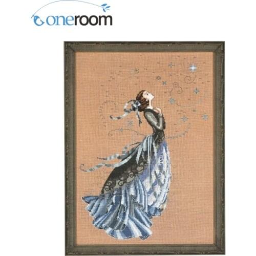 Top Quality Beautiful Lovely Counted Cross Stitch Kit Nora Corbett Fairy Angel Goddess Pray MD88 MD 88