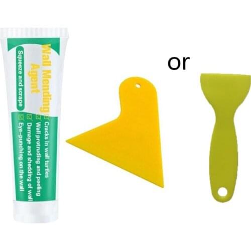100ml Wall Mending Agent Wall Repair Cream Latex Paint Repair Paste With Scraper