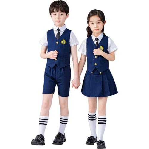 2021 Summer Wedding Boys Vest Suits Formal Children Vest Shorts Shirt 3Pcs Outfits Unisex Kids Girls Safety Pants Skirt,H116