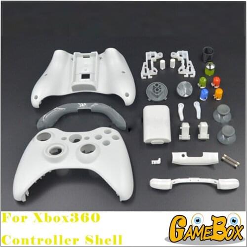 X360 Wireless Controller Shell Set For Microsoft Xbox360 Wireless Gamepad Housing Case Full Set