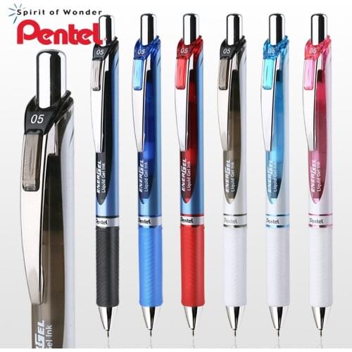 12pcs/box Pentel EnerGel Deluxe RTX Liquid Gel Ink Pen-Fast Drying- Needle Tip-0.5 mm