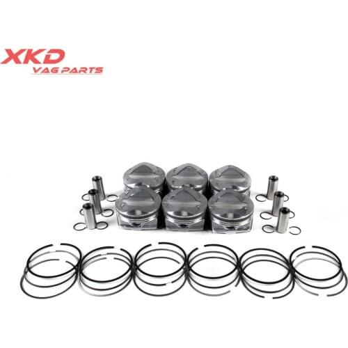 06E107065DR 2.8L Engine Piston & Ring Assembly Kit Fit For A-UDI A6 12-18 A7 CHVA CVPA CNYA