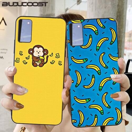 Cartoon cute banana Phone Case for Samsung S6 S7 edge S8 S9 S20 S21 S30plus ultra S21/S30 S10-5G lite 2020 S10E