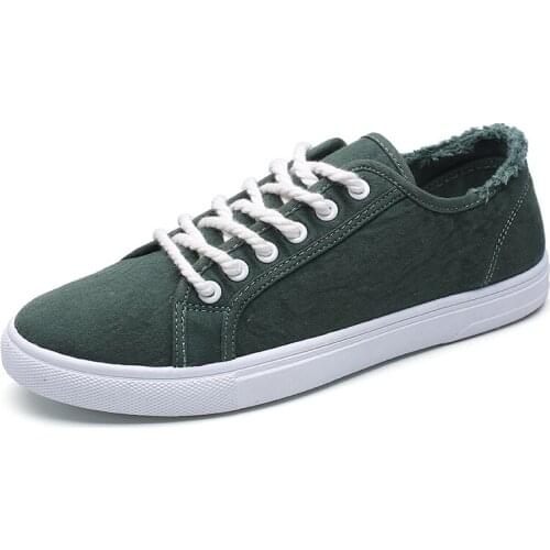 Canvas Shoes Men Driving Shoes Green Black Orange Vulcanized Lazy Canvas Shoes Mens Designer Sneakers Fashion Men Sport Shoe