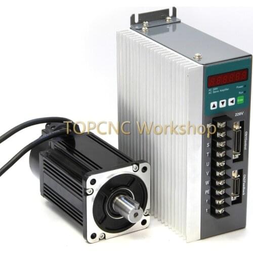 750W absolute value servo motor set AC 220V 80ST-M02430 servo motor 3000rpm 2.4nm