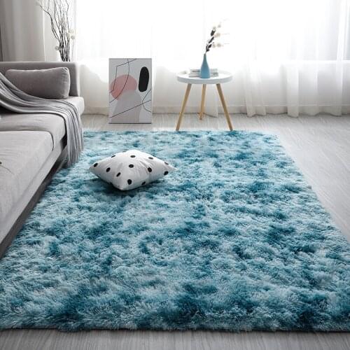 Nordic Ins Living Room Carpet Beroom Carpet Plush Thickened Home Rug Sofa Mat Bedside girl Carpet Encryption Thickened Rug