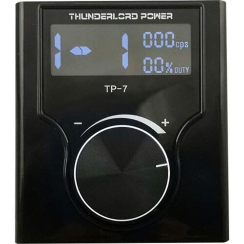 New Tattoo Power Supply TP-7 Digital LCD Tattoo Power Source Dual 3A Power Device For Makeup Tattoo Machine Pen Supplies