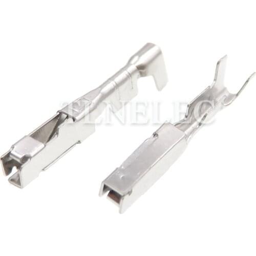 50pcs 1.2mm Series Pins Crimping Terminal Car Splice Wiring Terminal Automotive Crimp Cable Connector Fittings DJ621-F1.2A