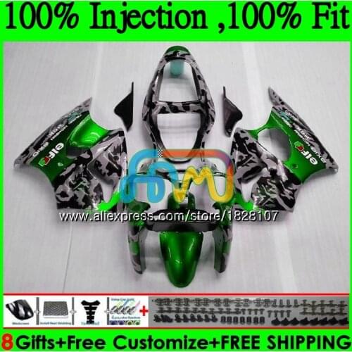 OEM For KAWASAKI 600CC ZZR600 ZX600CC Bodywork 14BS.95 ZZR-600 ZZR 600 05 06 Camouflage 07 08 2005 2006 2007 2008 Fairing kit