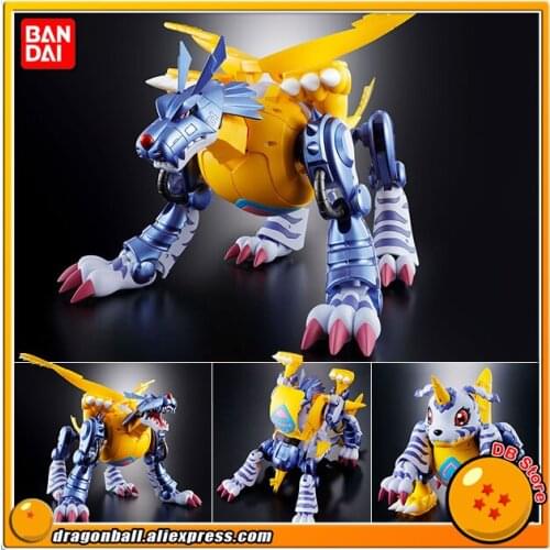 Original BANDAI Tamashii Nations Digivolving Spirits 02 Action Figure - Metal Garurumon