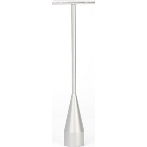 Sliver T-shaped Earring Display Stand Jewellery Cabinet Window Show Simple Elegant Design For Jewelry Organizers Packaging Trays