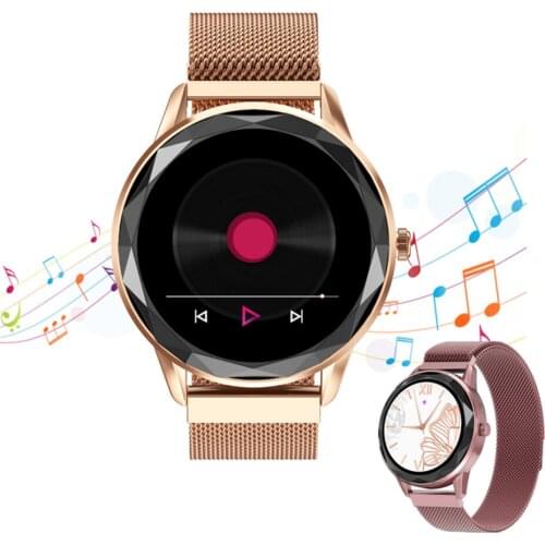 HDT7 Smart Watch Women Waterproof Heart Rate Monitor Lady Smartwatch 2021 Fitness Ladies Bracelet Gift For Android IOS PK KW10